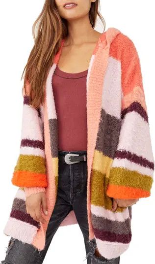 Free People Dream Team Hooded Cardigan, Nordstrom Rack | Nordstrom Rack