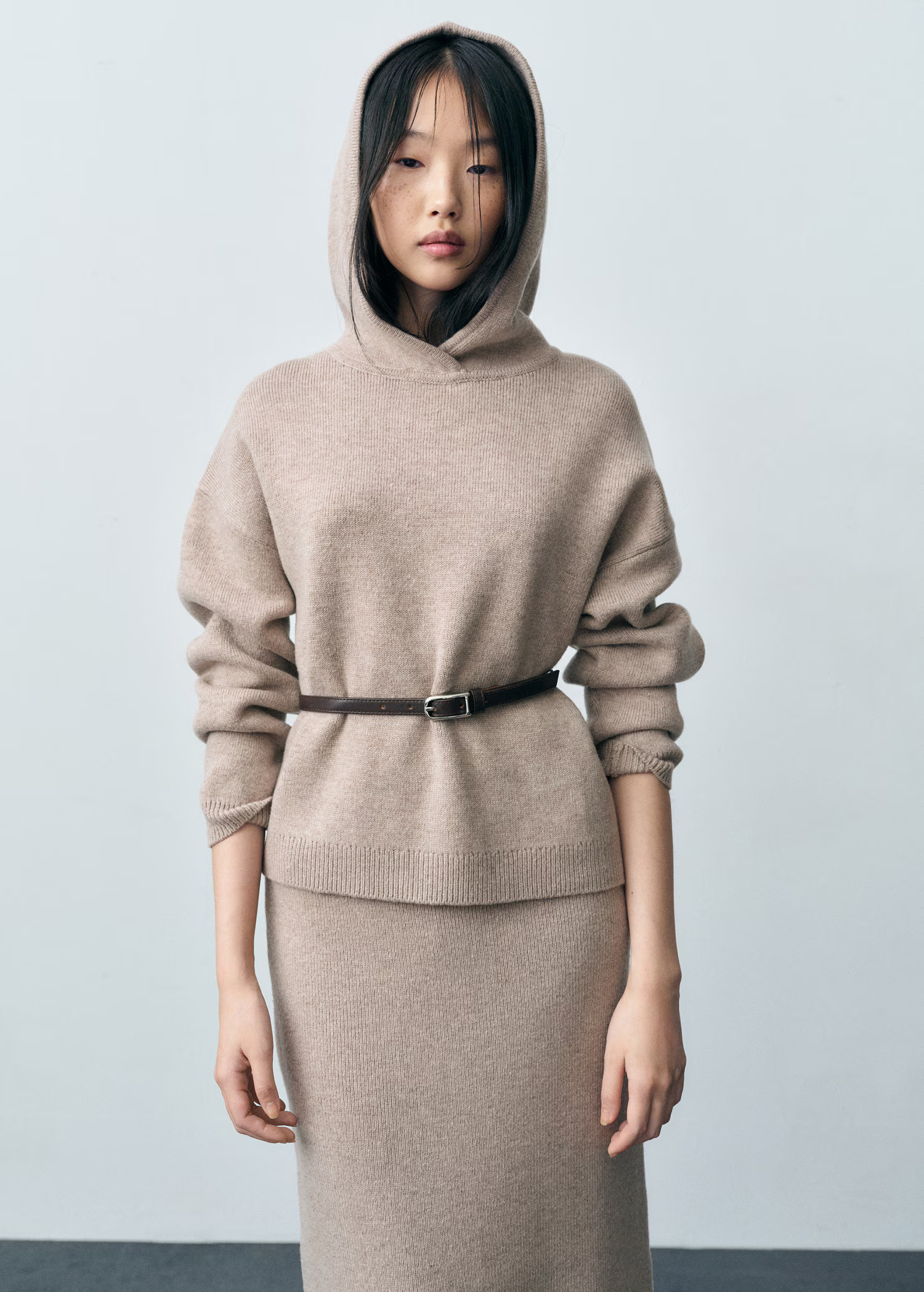Wool-blend hooded sweater - Women | MANGO USA | Mango (US/MX/AU)
