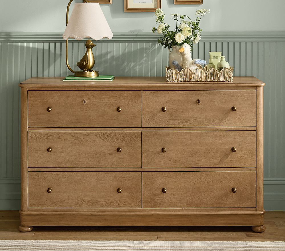 Chris Loves Julia Lakehouse 6-Drawer Dresser (56w x 20d") | Pottery Barn Kids
