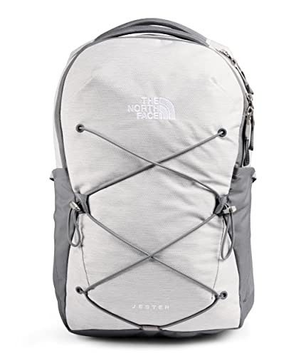 The North Face Women's Jester Commuter Laptop Backpack, TNF White Metallic Mélange/Mid Grey, One Size | Amazon (US)