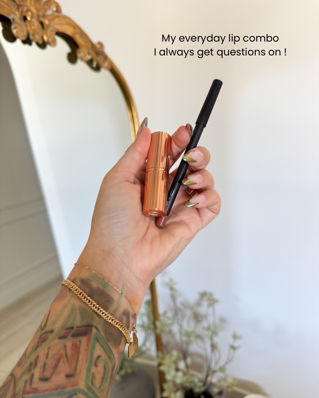 Liner shade stripdown
Lipstick shade Kim KW 