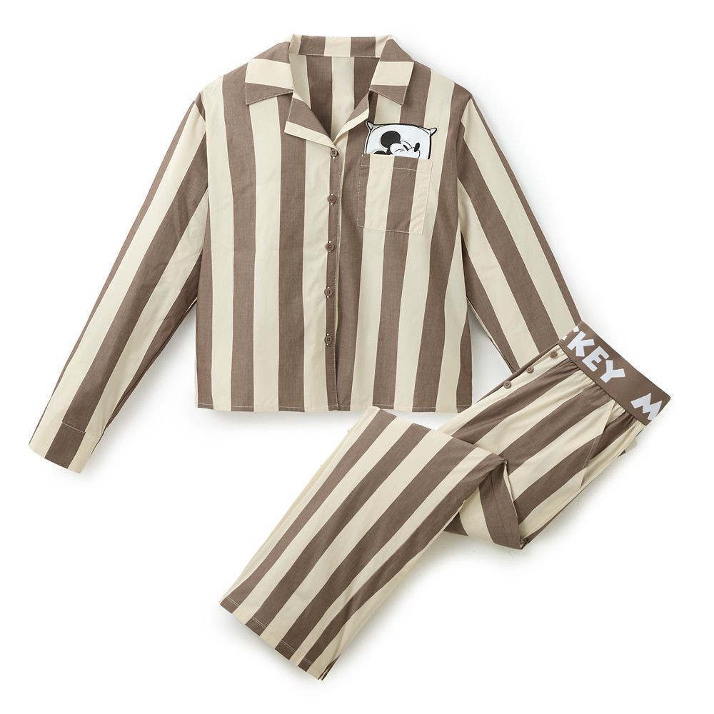Mickey Mouse Striped Sleep Set for Women by Her Universe | Disney Store