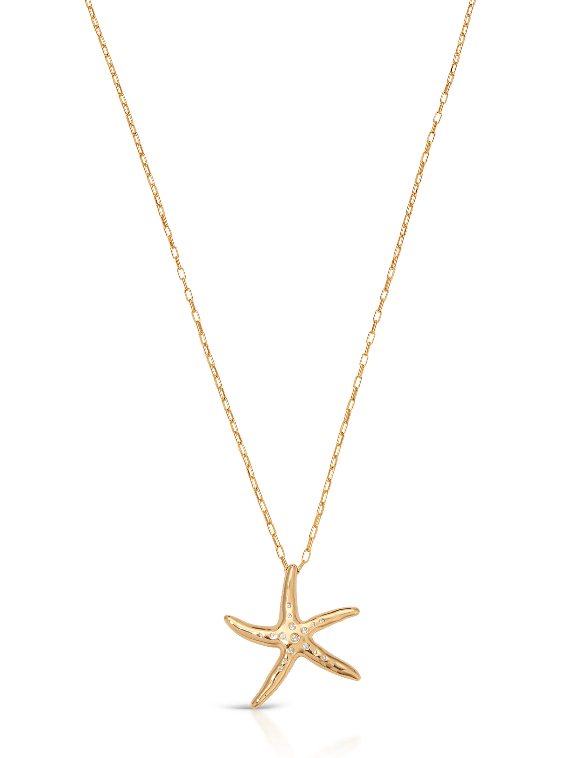 Starfish Luxe Pendant Necklace | Ettika