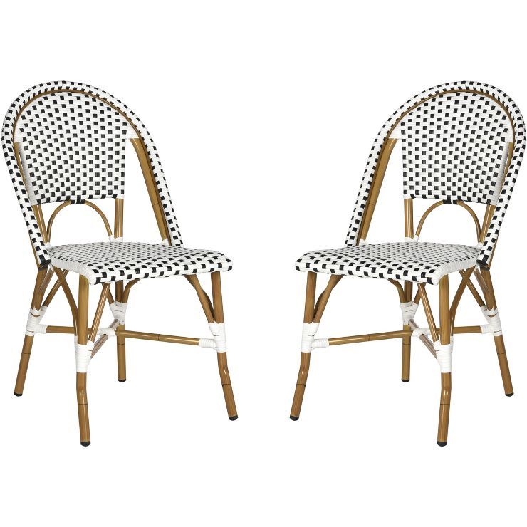 Salcha Indoor Outdoor French Bistro Side Chair (Set of 2)  - Safavieh | Target
