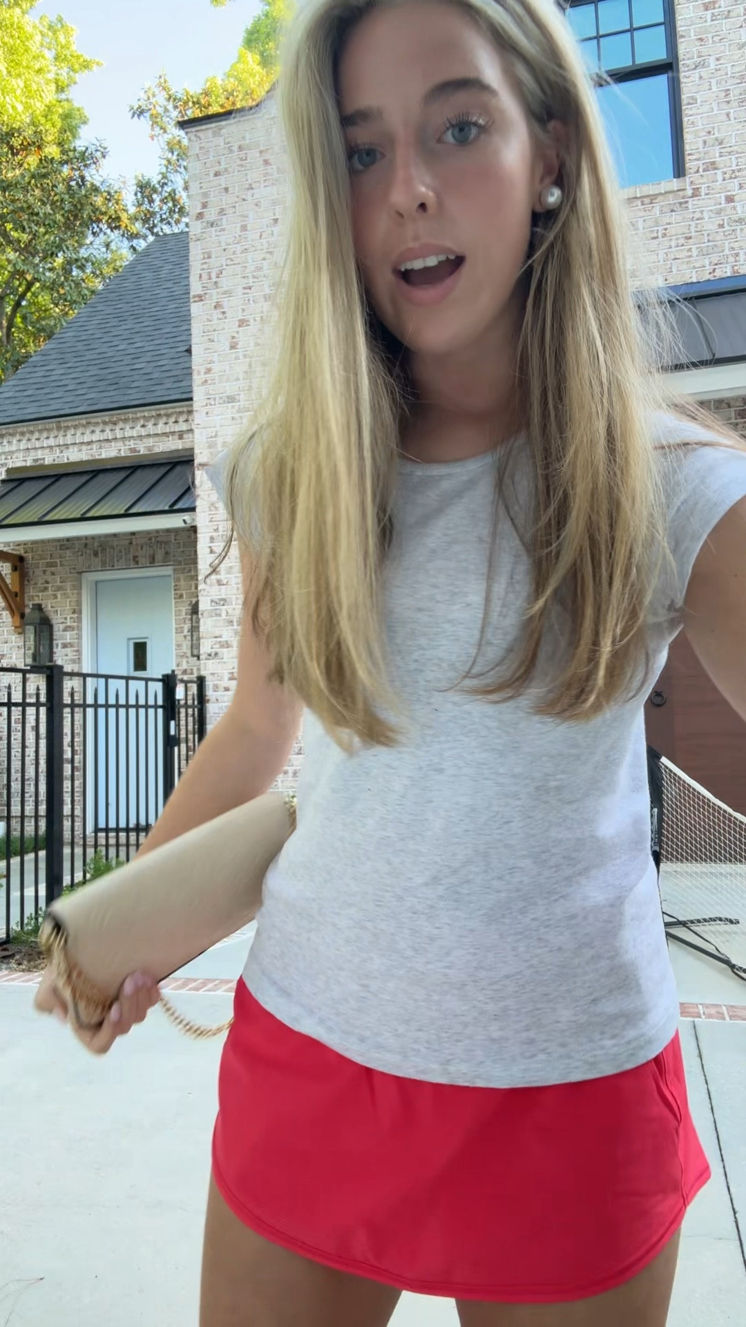 Tuesday OOTD ❤️ love this new alo skirt!! Preppy ootd preppy outfit chic outfit casual ootd everyday outfit preppy skirt chic outfit inspo alo outfit alo ootd alo skirt 

#LTKStyleTip #LTKActive #LTKPetite