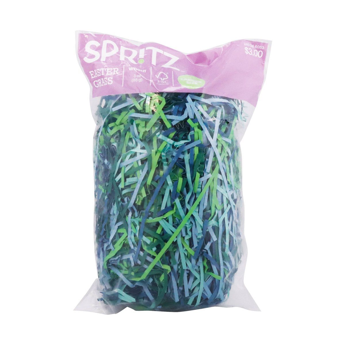 1.25oz Crinkle Easter Grass Cool Color Mix - Spritz™ | Target