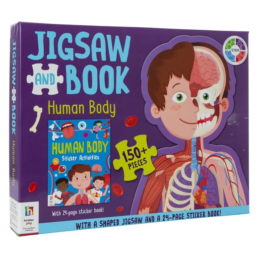 150-piece jigsaw puzzle & sticker book set | Five Below