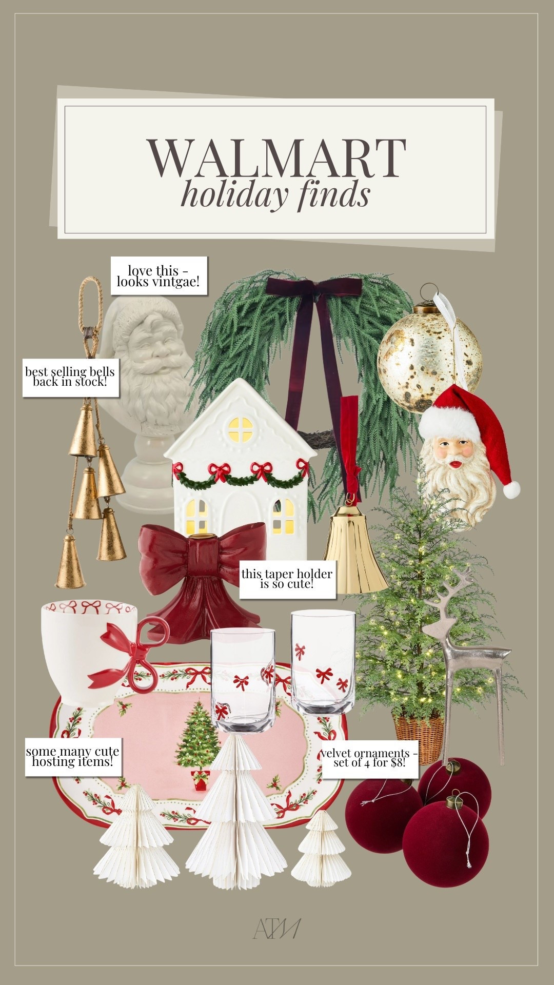 Walmart holiday finds!

walmart christmas, christmas decor, holiday decor, walmart seasonal finds, walmart home finds, walmart decor, budget friendly christmas decor, christmas hosting, holiday hosting 

#LTKHome #LTKHoliday #LTKSeasonal