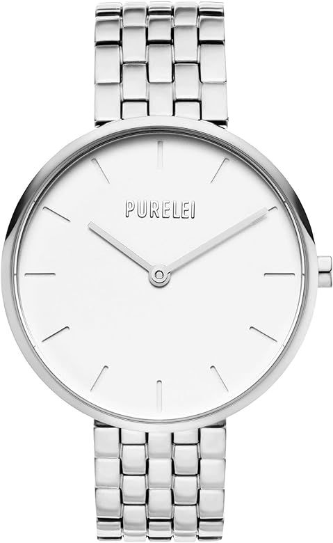 Purelei® Timeless Uhr (Gold, Silber), Hochwertige Damenuhr mit Edelstahlarmband, Elegante Uhr Da... | Amazon (DE)