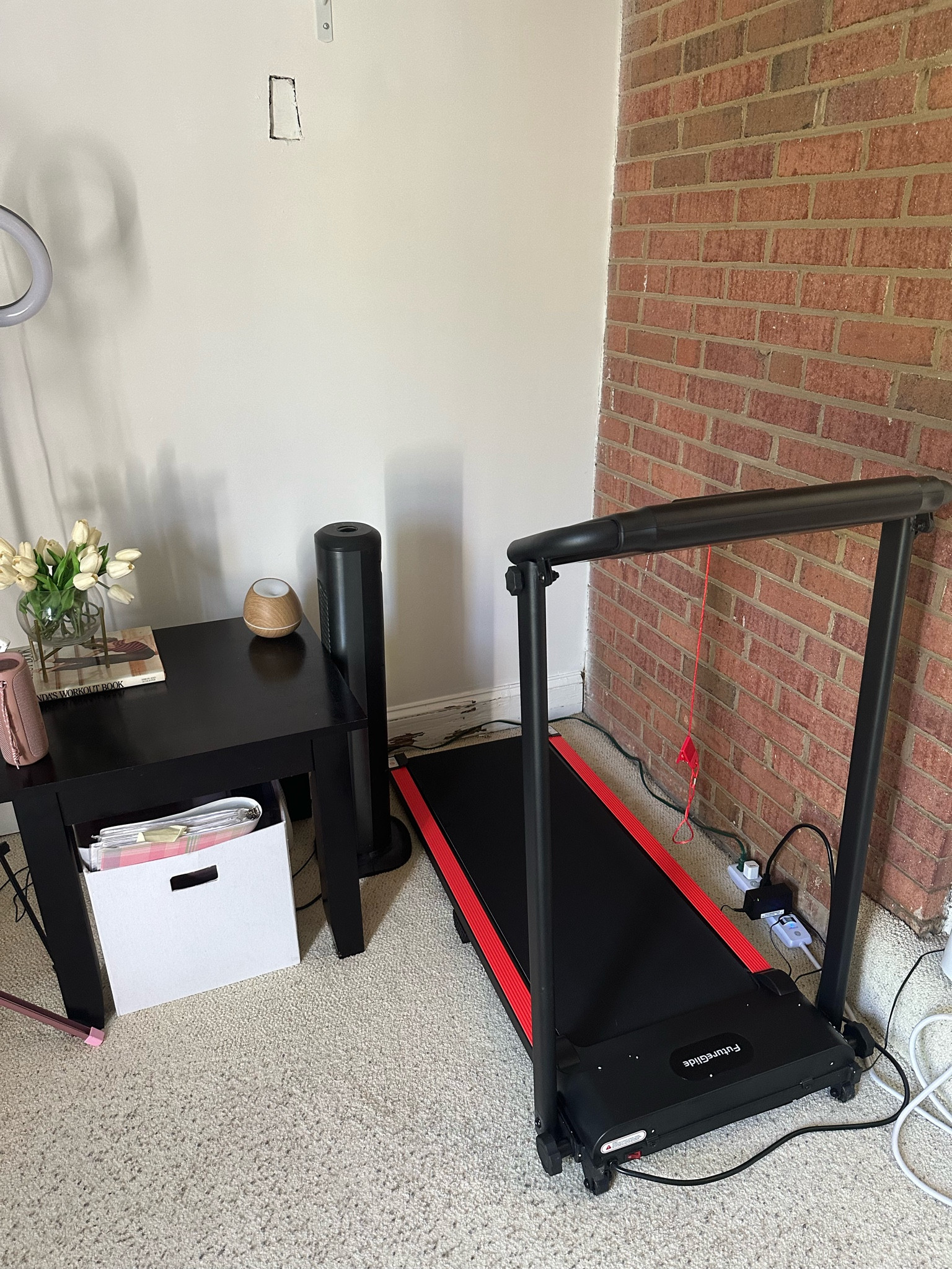 Foldable treadmill great for walking as the weather gets cooler 

#LTKHome #LTKActive #LTKFitness