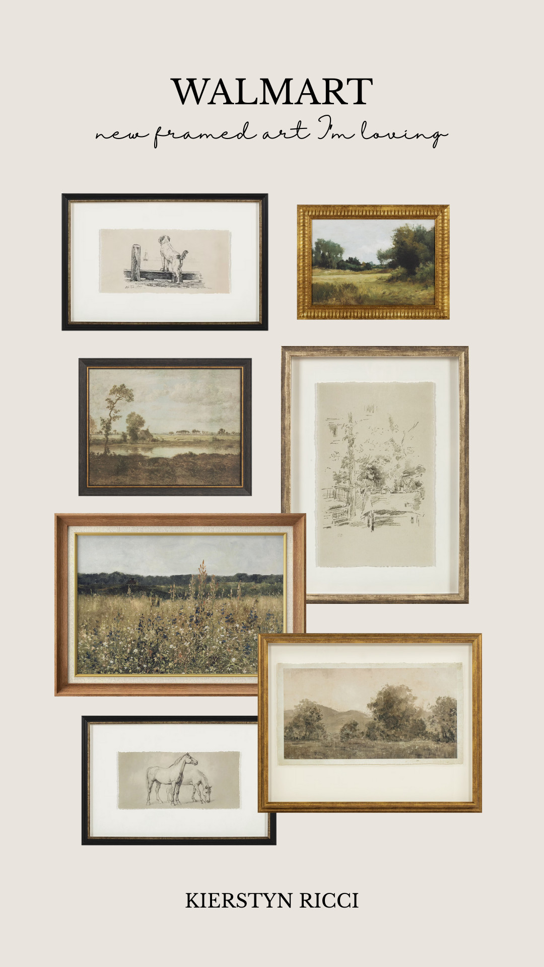 New Walmart home decor art I’m loving – neutral framed prints, classic countryside landscapes, and vintage-inspired artwork for living rooms, bedrooms, and entryways. Great affordable wall decor options. 

 #LTKHome