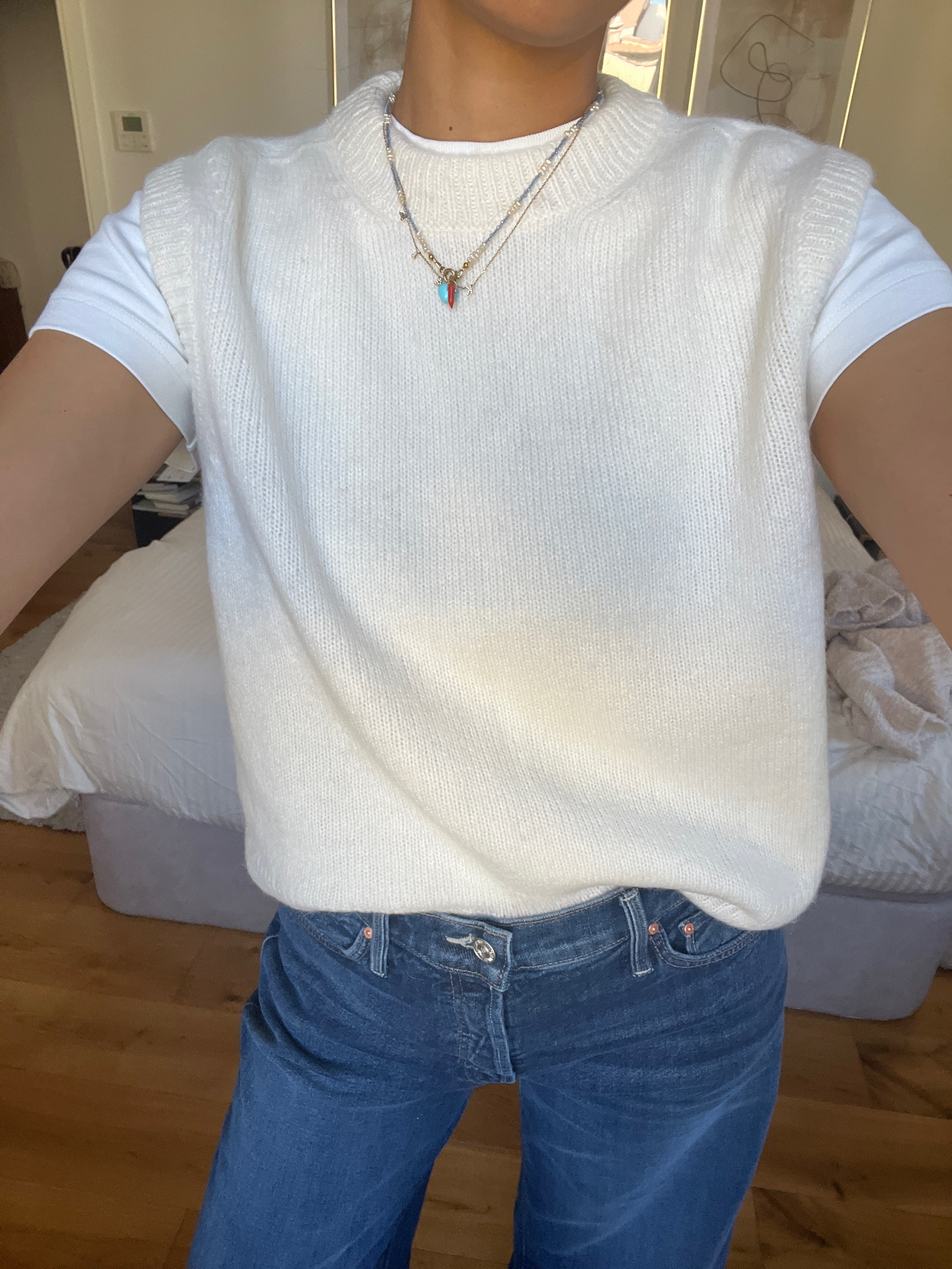 Size medium in vest