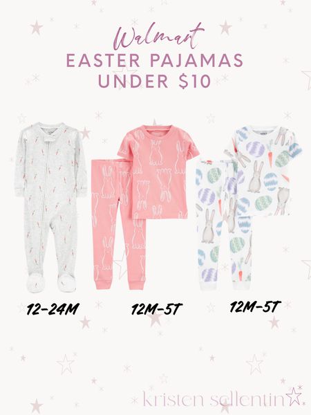 Easter Pajamas under $10 at Walmart 

#walmart #walmartfinds #easter2024 #easterpqjqmqa #pjs #toddler #baby 