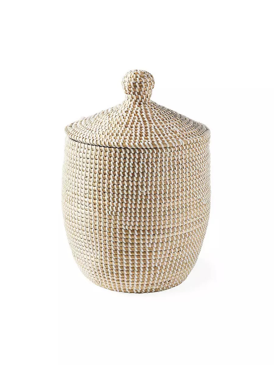 La Jolla Waste Bin | Serena and Lily