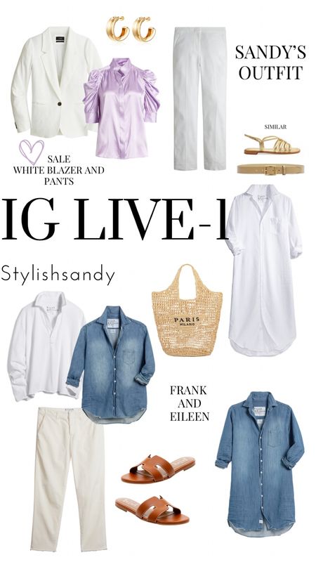 IG Live - What’s new from my styling office. 
Frank and Eileen and j.crew suiting (on sale)! 

#LTKsalealert #LTKunder100 #LTKFind