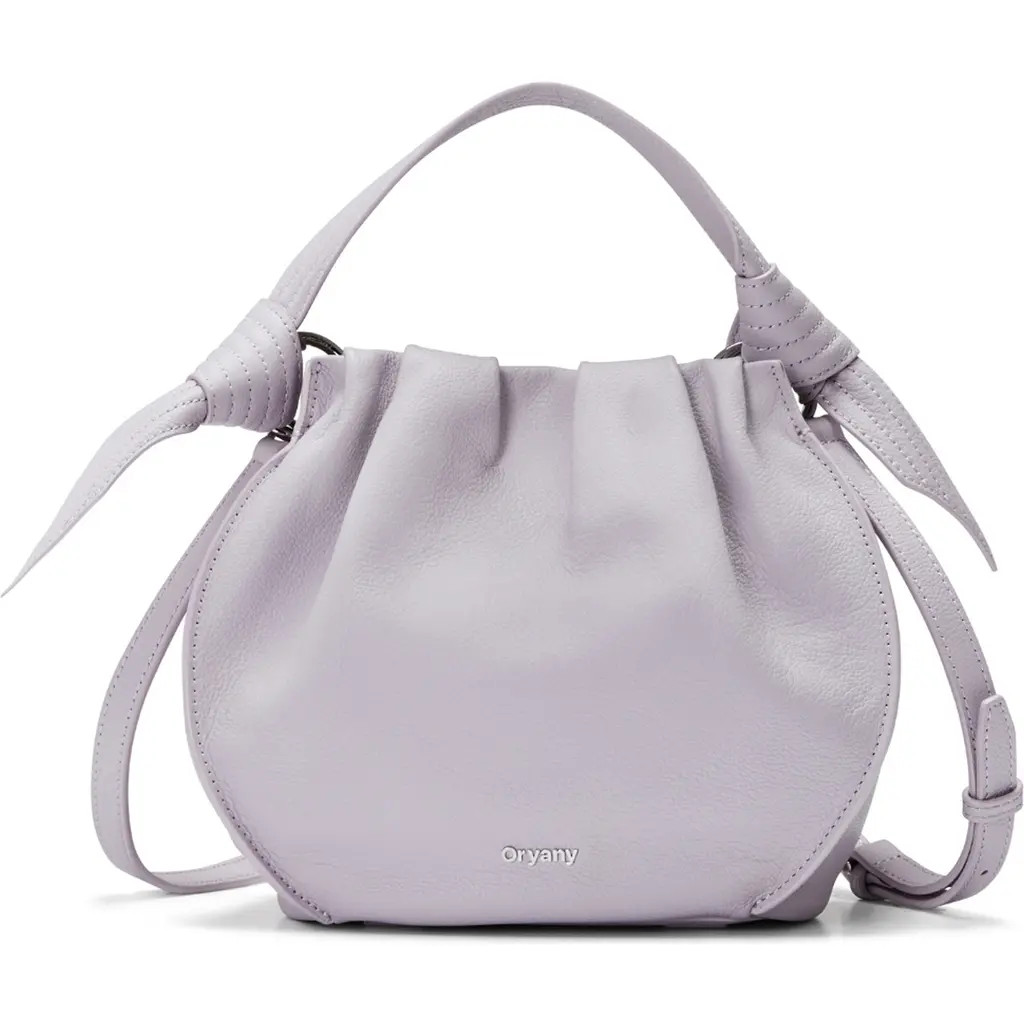 Oryany Selena Leather Bucket Bag in Stock Purple at Nordstrom | Nordstrom