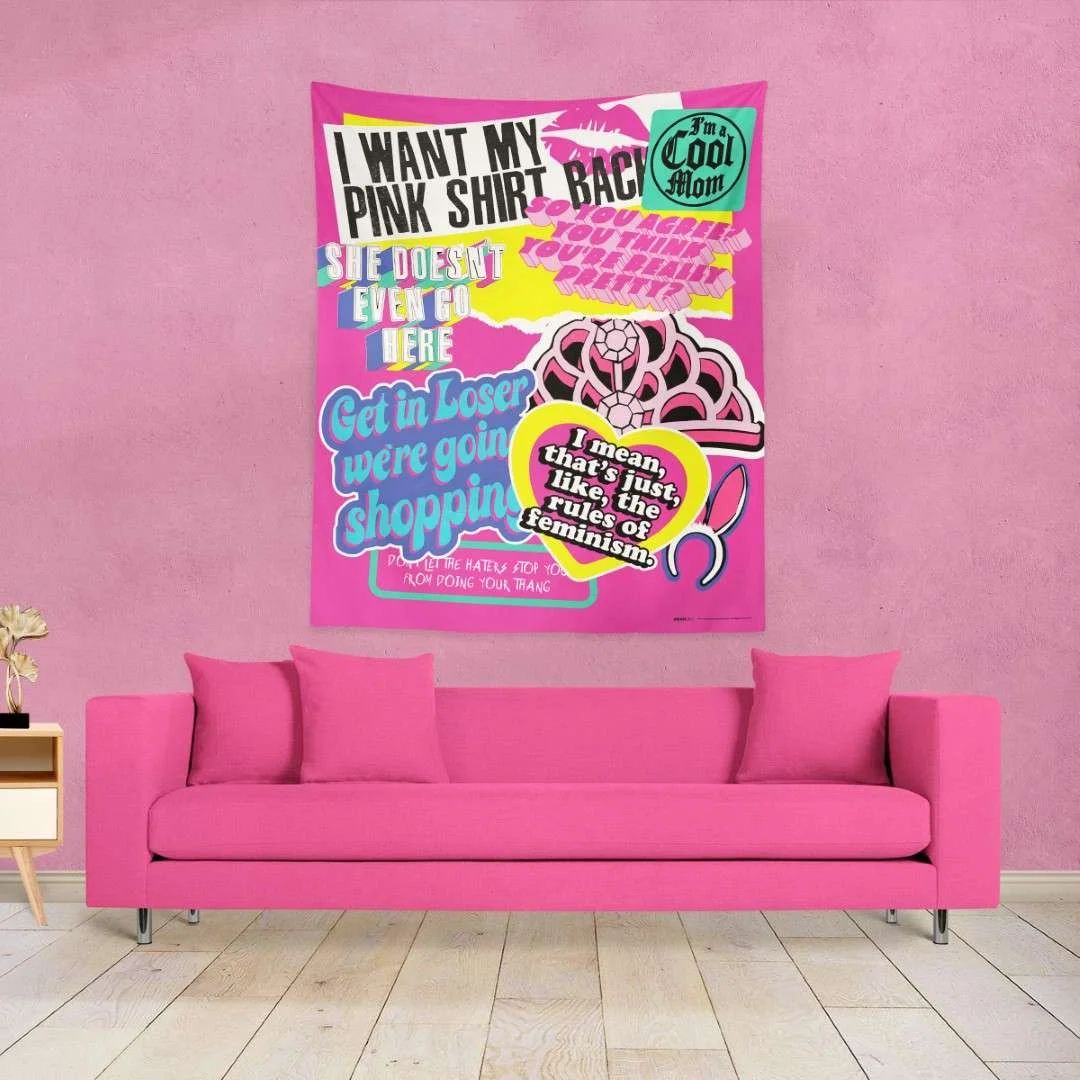 Mean Girls Girl Talk Printed Wall Hangings - Walmart.com | Walmart (US)