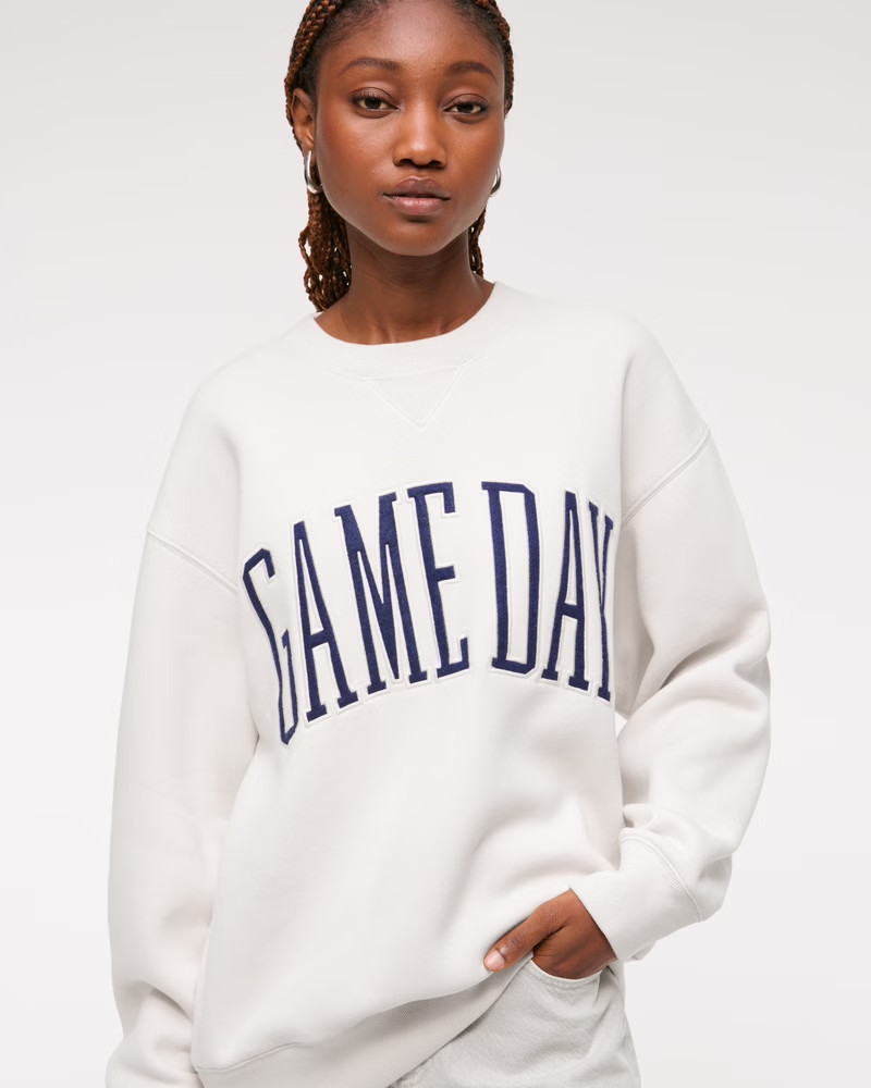 Game Day Vintage Sunday Crew | Abercrombie & Fitch (US)