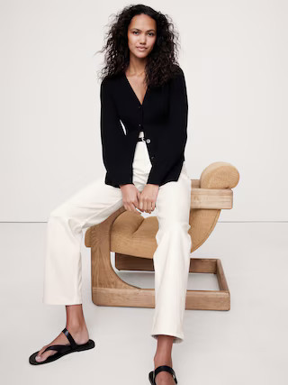 High-Rise Straight Ankle Jean | Banana Republic (US)