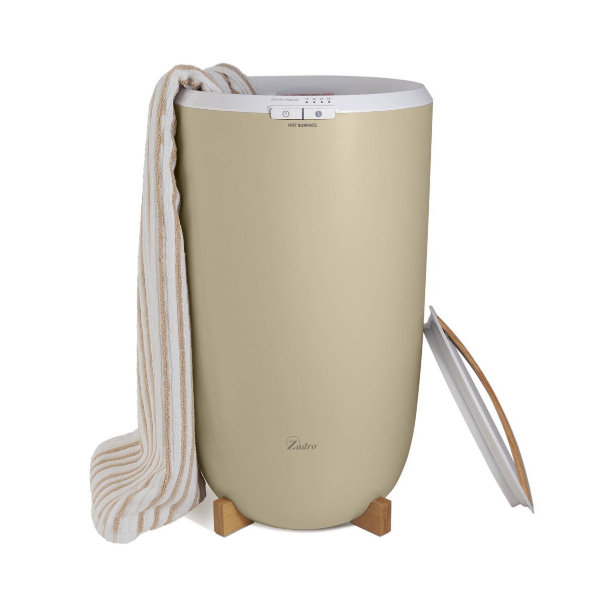 Aromatherapy Towel Warmer Bathroom Towel Holder Gold - Zadro | Target