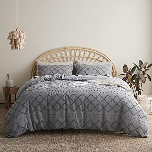 Bedsure Duvet Cover King Size - King Duvet Cover Set, Boho King Bedding Set for All Seasons, 3 Pi... | Amazon (US)