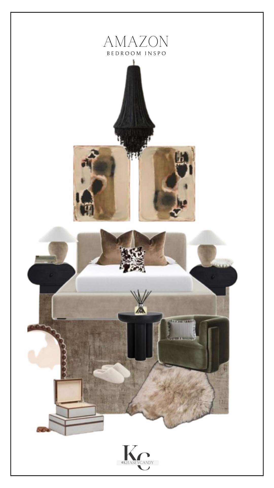 Chic bedroom setup. Luxurious!

Comfortable mattress, elegant table lamp, and stylish accent chair. Perfect for relaxing. 🌿

beige bedroom, modern bedroom, abstract artwork, black night stand, green accent chair, beige bedframe, stone lamp



#LTKHome #LTKCyberWeek #LTKSaleAlert