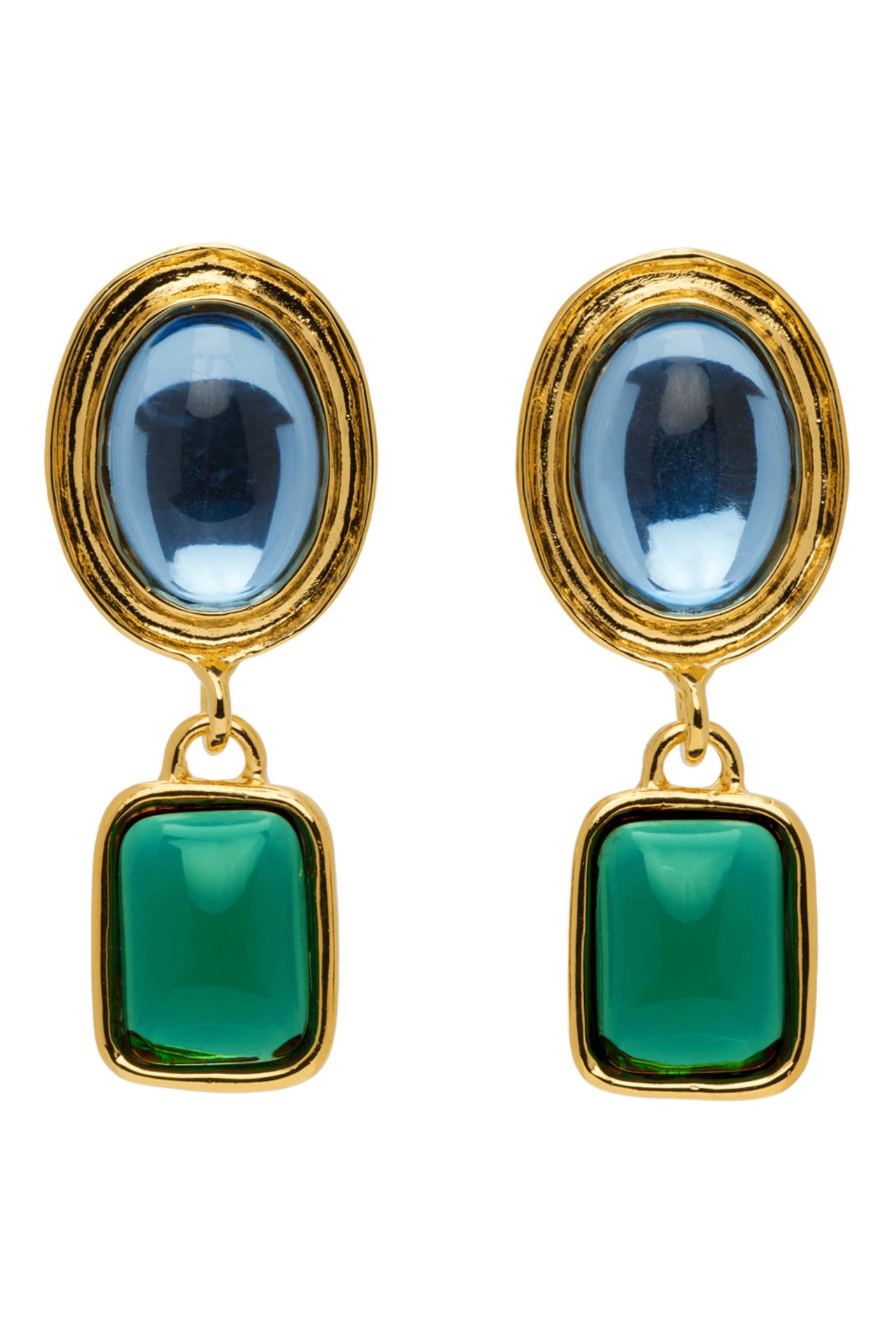 Gold Jelly Earrings | SSENSE