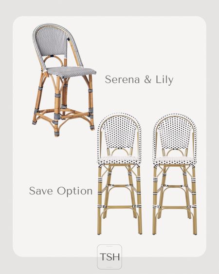 This designer look for less Amazon barstool set looks a lot like the Serena and Lily one  

#LTKhome #LTKsalealert #LTKFind