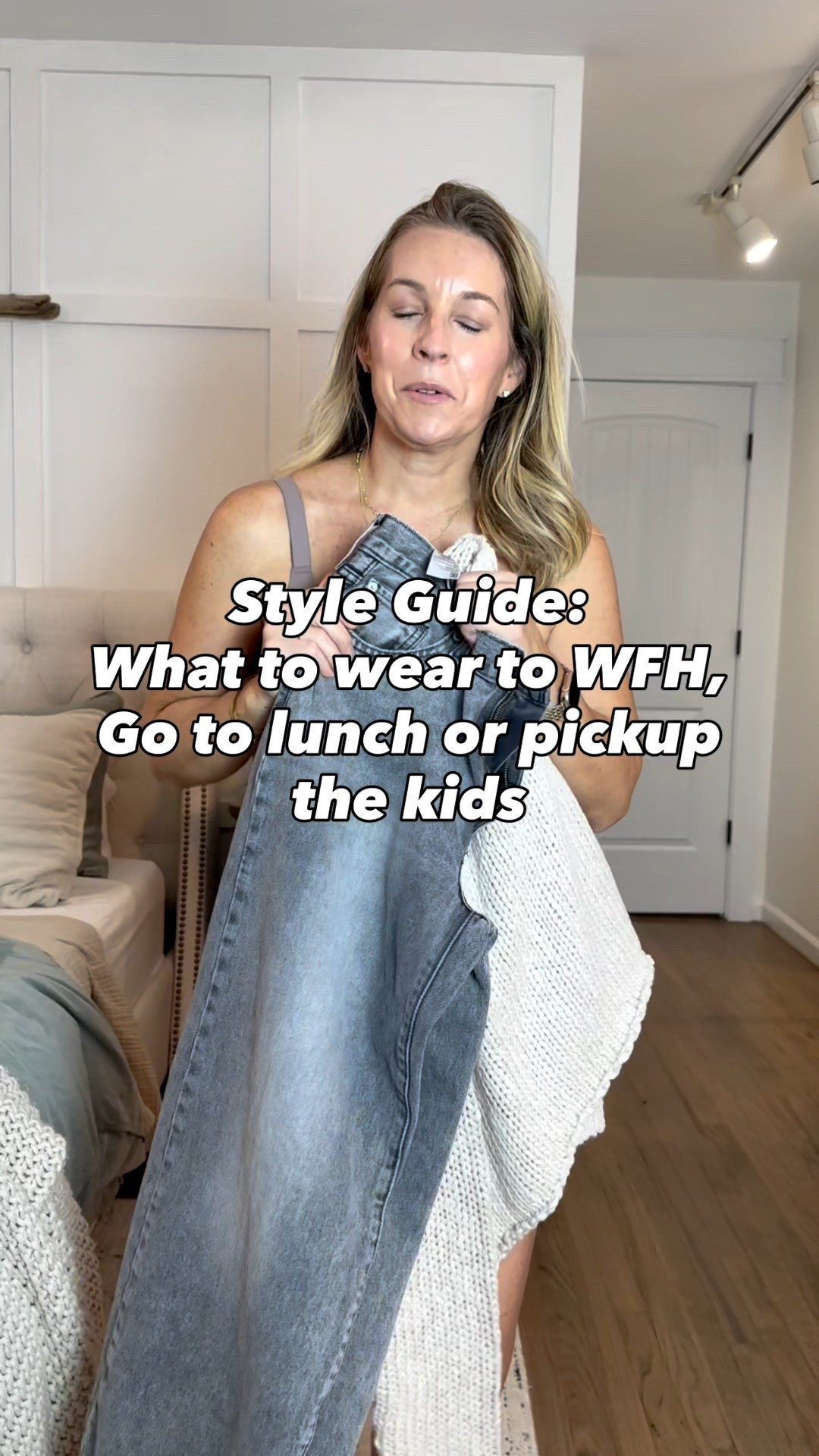 GRWM for a WFH with a call and grabbing the kids from school day! 
Medium sweater and 29 jeans in 30” inseam. 



#LTKootd #LTKOver40 #LTKgrwm