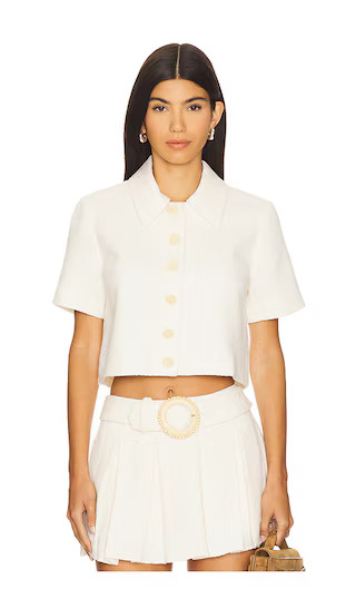 Josie Top in Ecru | Revolve Clothing (Global)