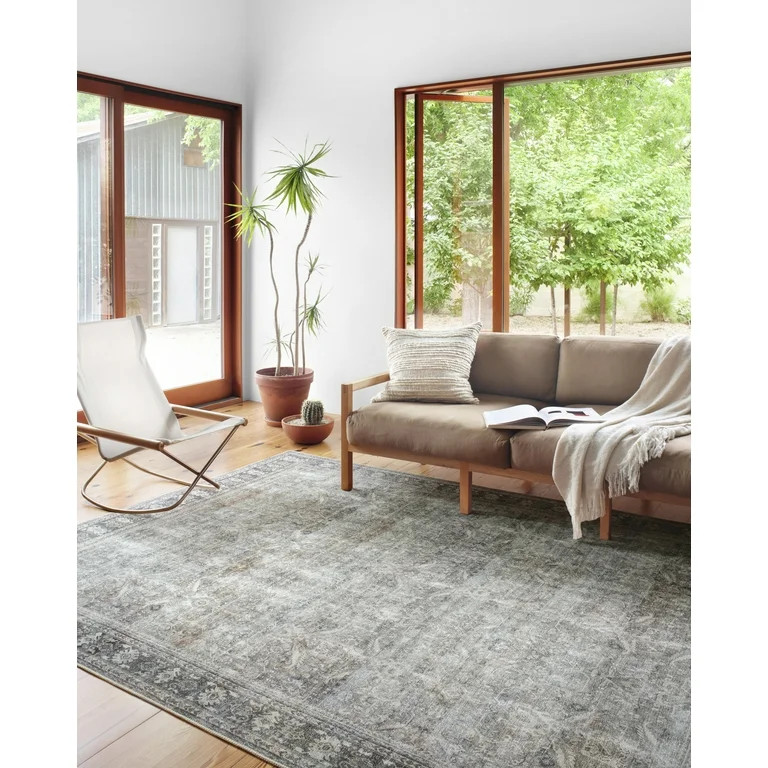 Loloi II Wynter WYN-07 Grey / Charcoal Oriental Area Rug 2'-3" x 3'-9" | Walmart (US)