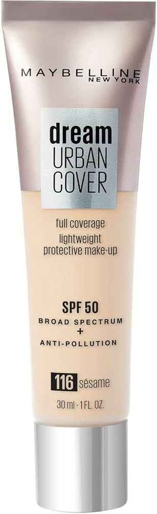 Maybelline Make-Up Maybelline Dream Urban Cover All-In-One Protective Makeup, 116 Sesame | Amazon (UK)