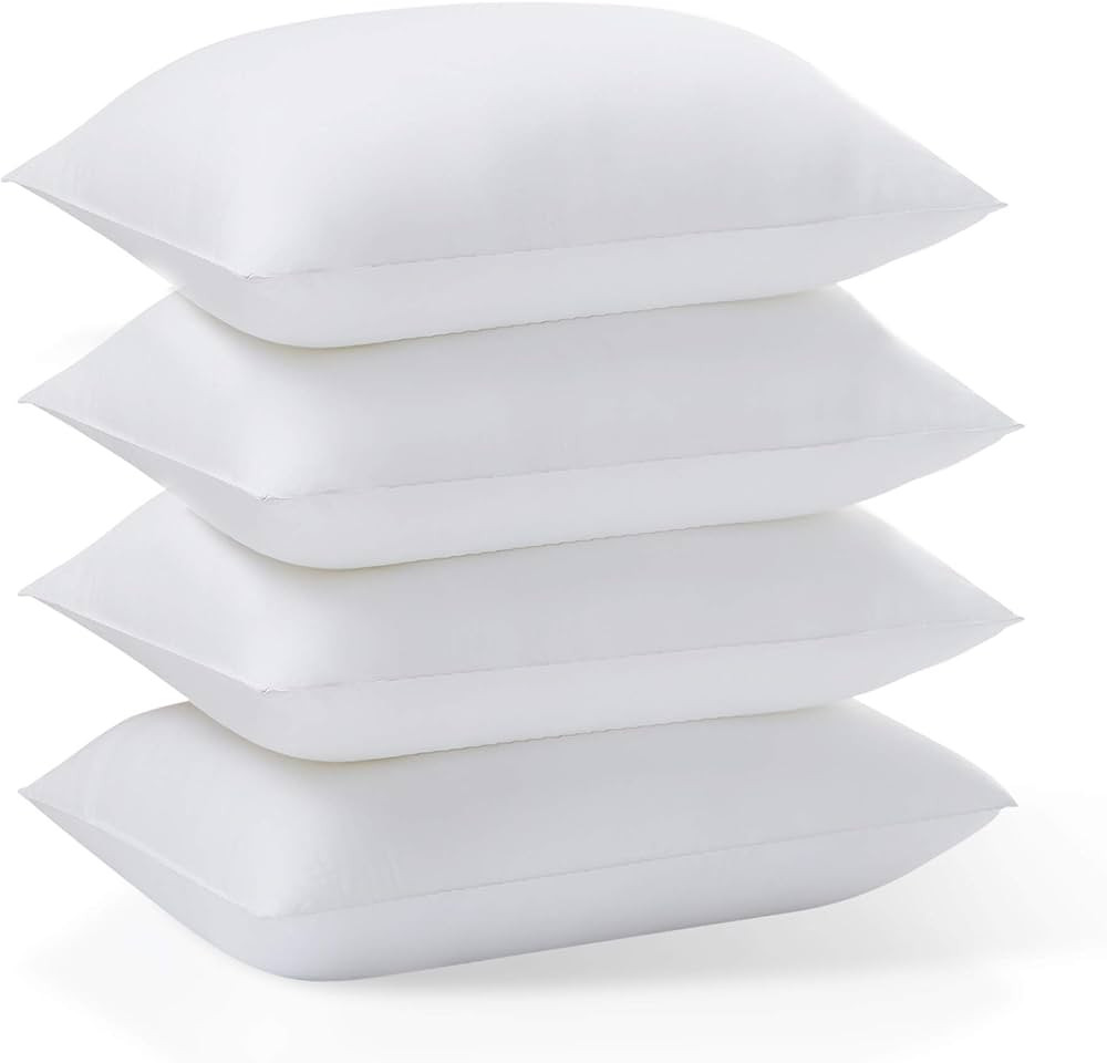 Acanva Hotel Quality Bed Pillows for Sleeping,Premium 3D Plush Fiber-Reduces Neck Pain,Breathable... | Amazon (US)