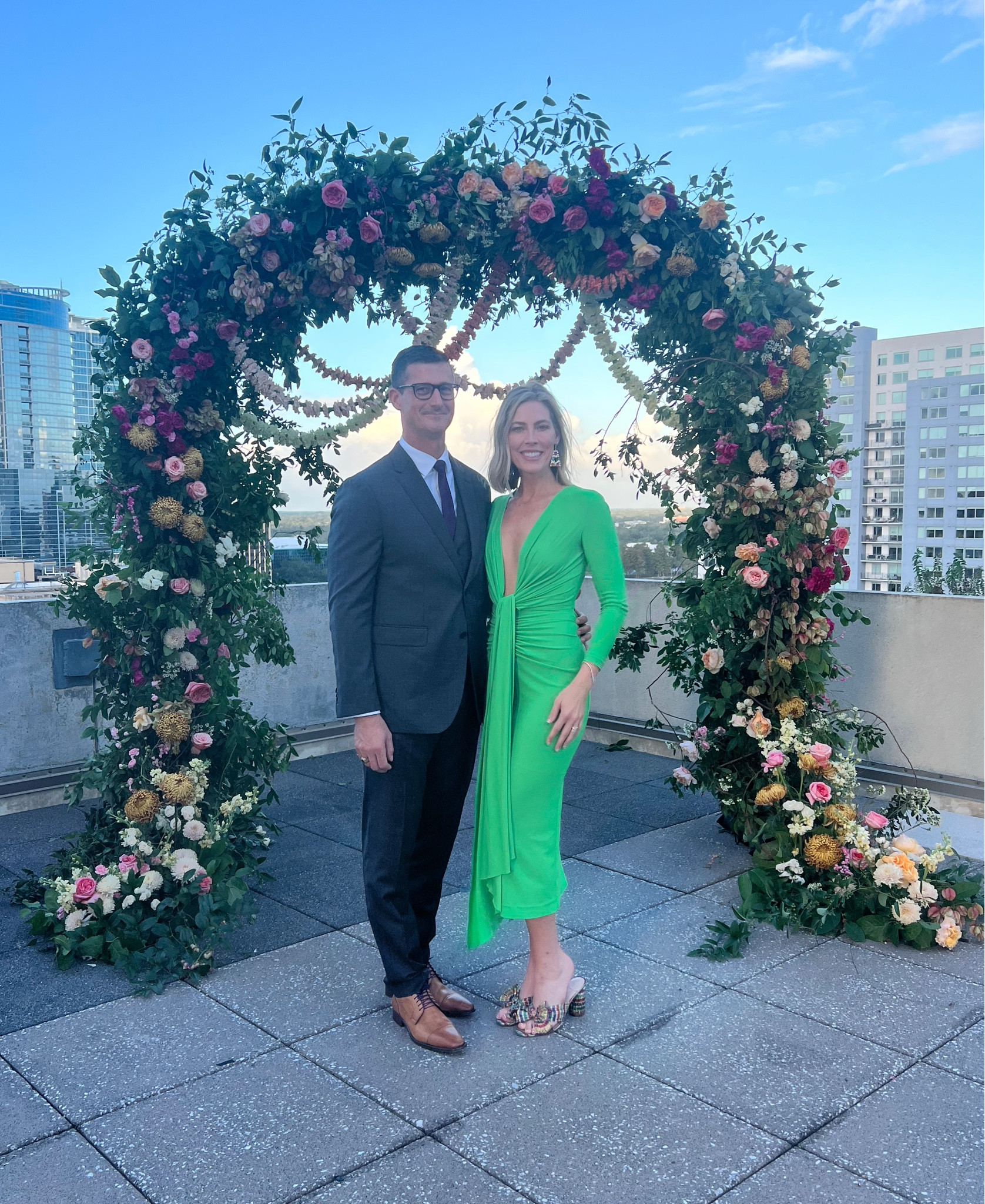 Wedding Guest Dress. Summer Event Dress. Special Occassion dress. Cocktail dress. Black tie optional dress. 

Green dress from Rent the Runway by Solace London. Wearing size 6. Lots of stretch. Great dress for tall women. 

Exact dress and similar styles linked  

#LTKStyleTip #LTKWedding #LTKSummerSales