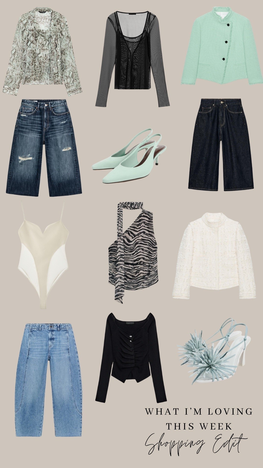 This weeks Zara faves