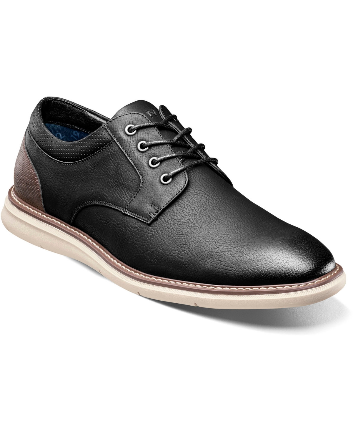 Nunn Bush Men's Chase Casual Plain Toe Oxford - Black Multi | Macy's