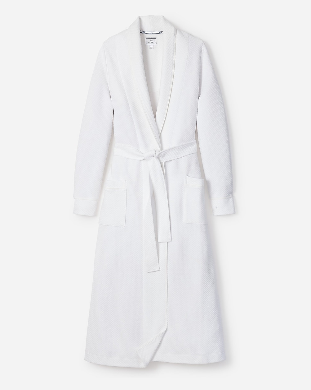 Petite Plume™ women's luxe Pima cotton Ophelia robe in jacquard | J. Crew US