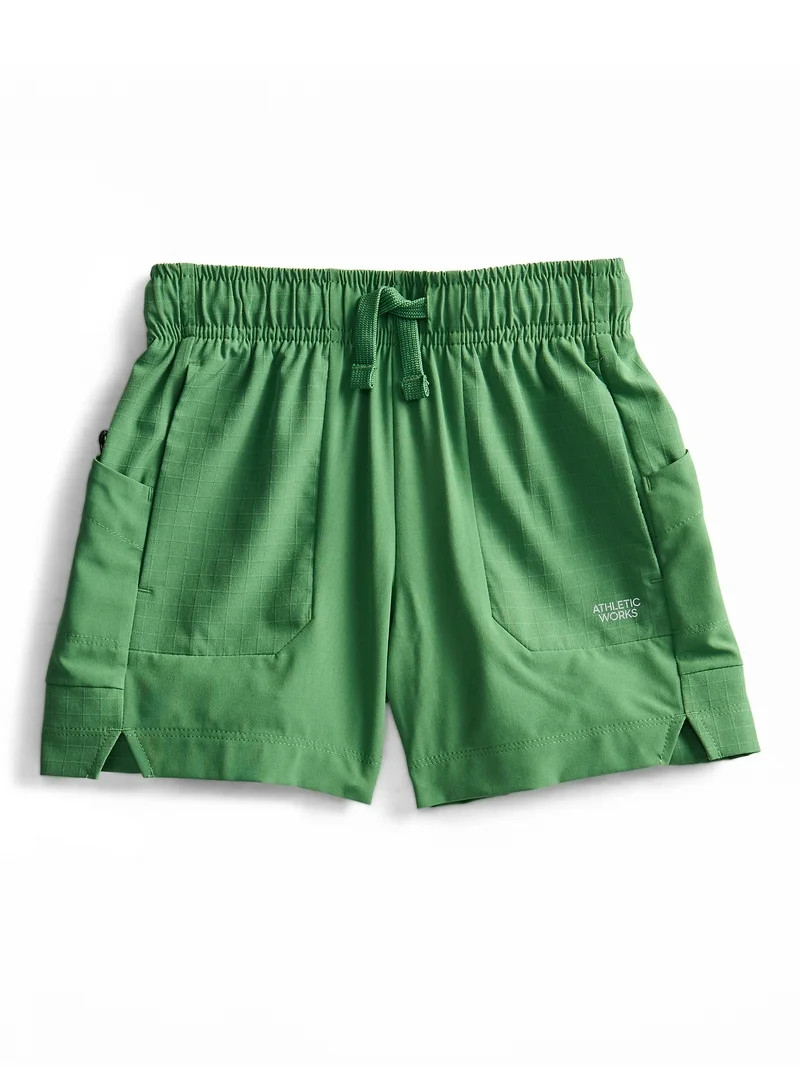 Athletic Works Boys' Ripstop Shorts, Sizes 4-18 & Husky | Walmart (US)