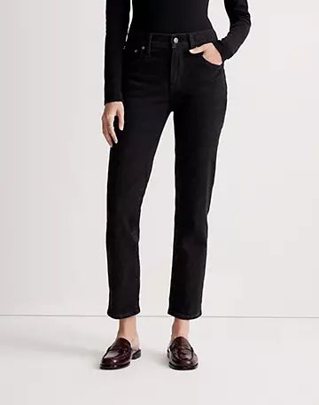 The Mid-Rise Perfect Vintage Jeans in Clean Black Wash | Madewell