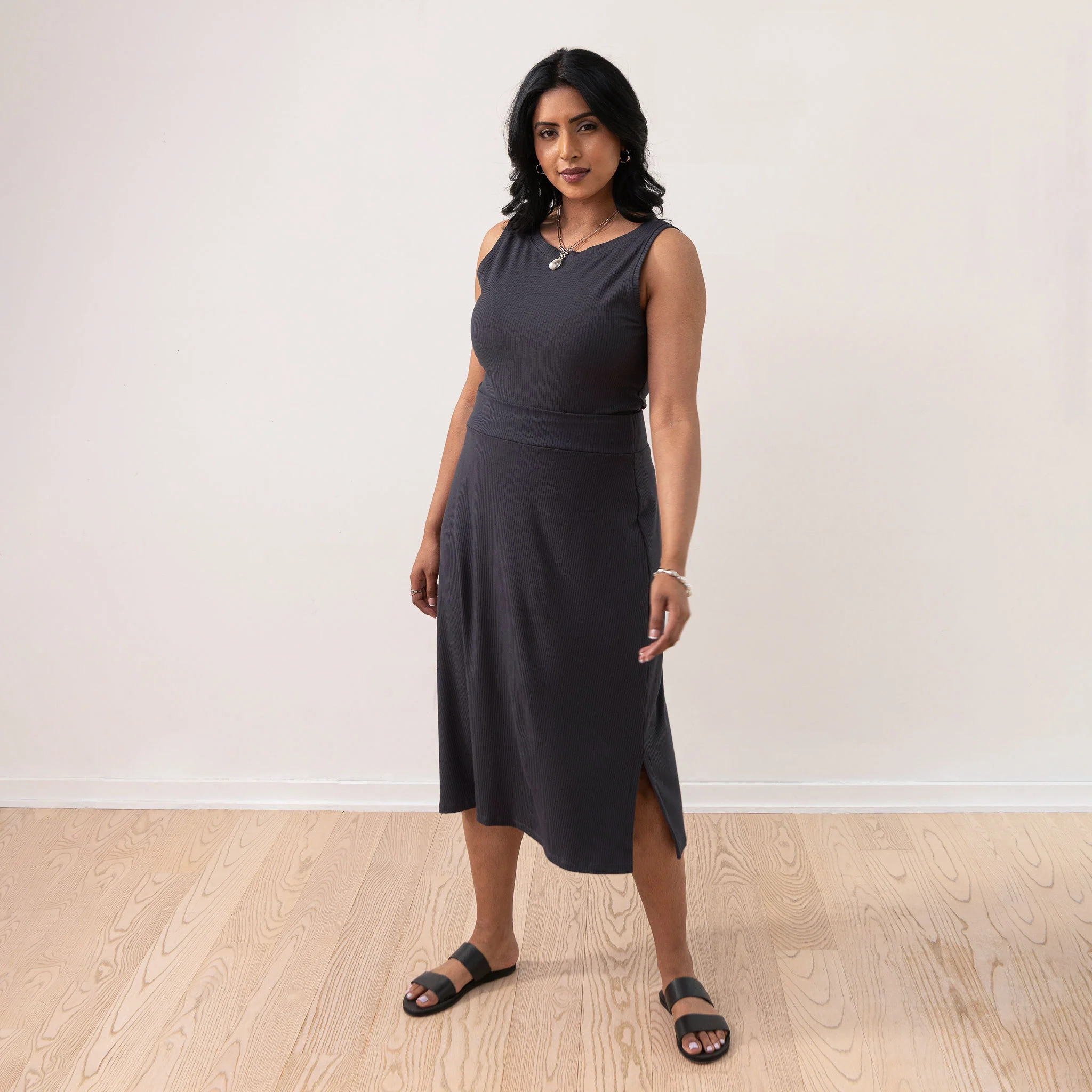 Women’s Reversible Bamboo Rib Knit Tank Top | Ethically-made | Encircled | Encircled