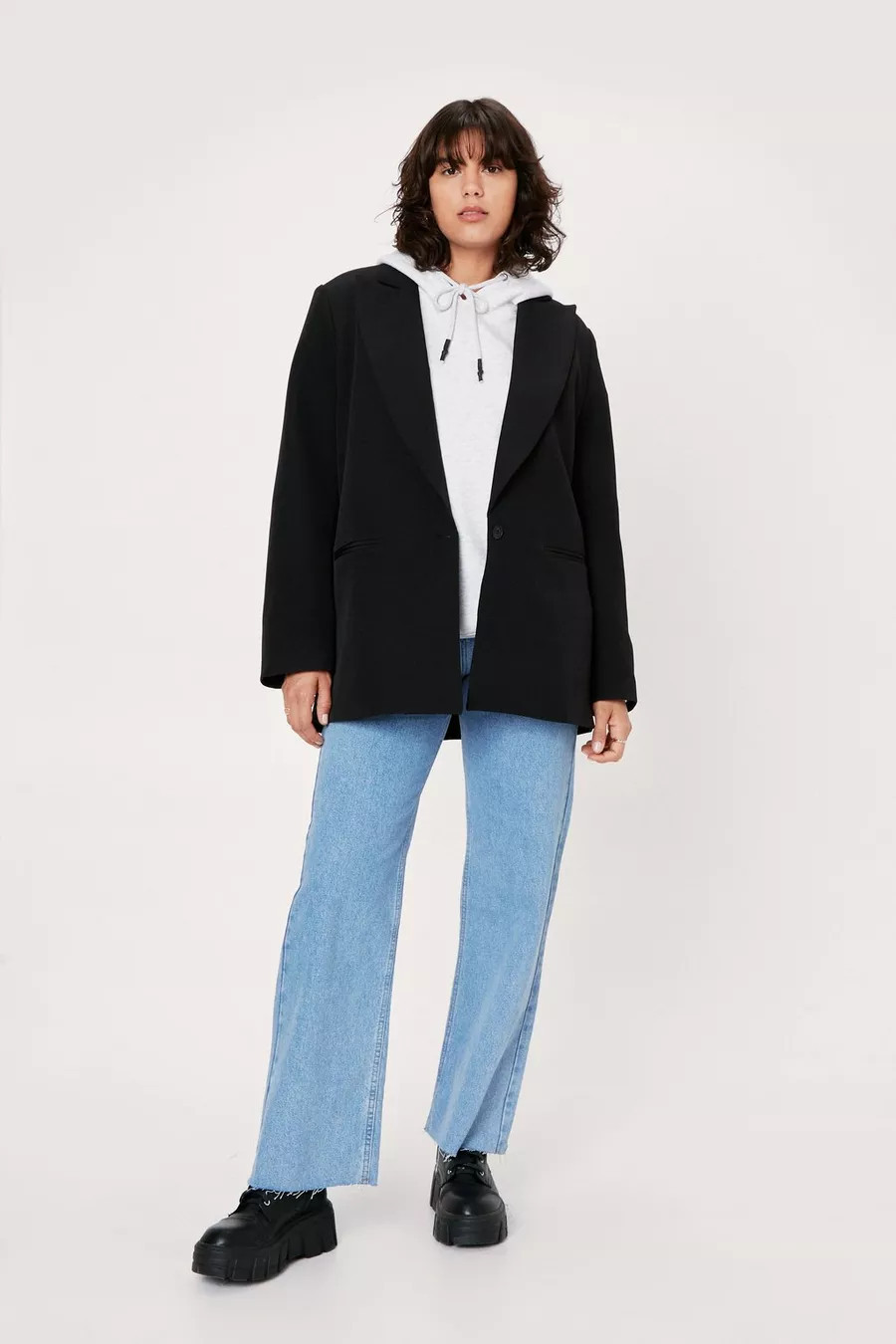 Boxy Oversized Boyfriend Blazer | Nasty Gal UK (+IE)