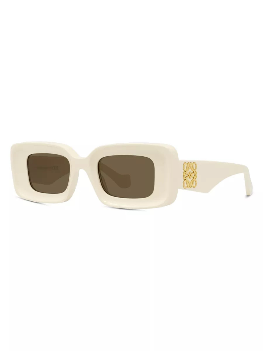 Chunky Anagram Rectangle Sunglasses | Saks Fifth Avenue