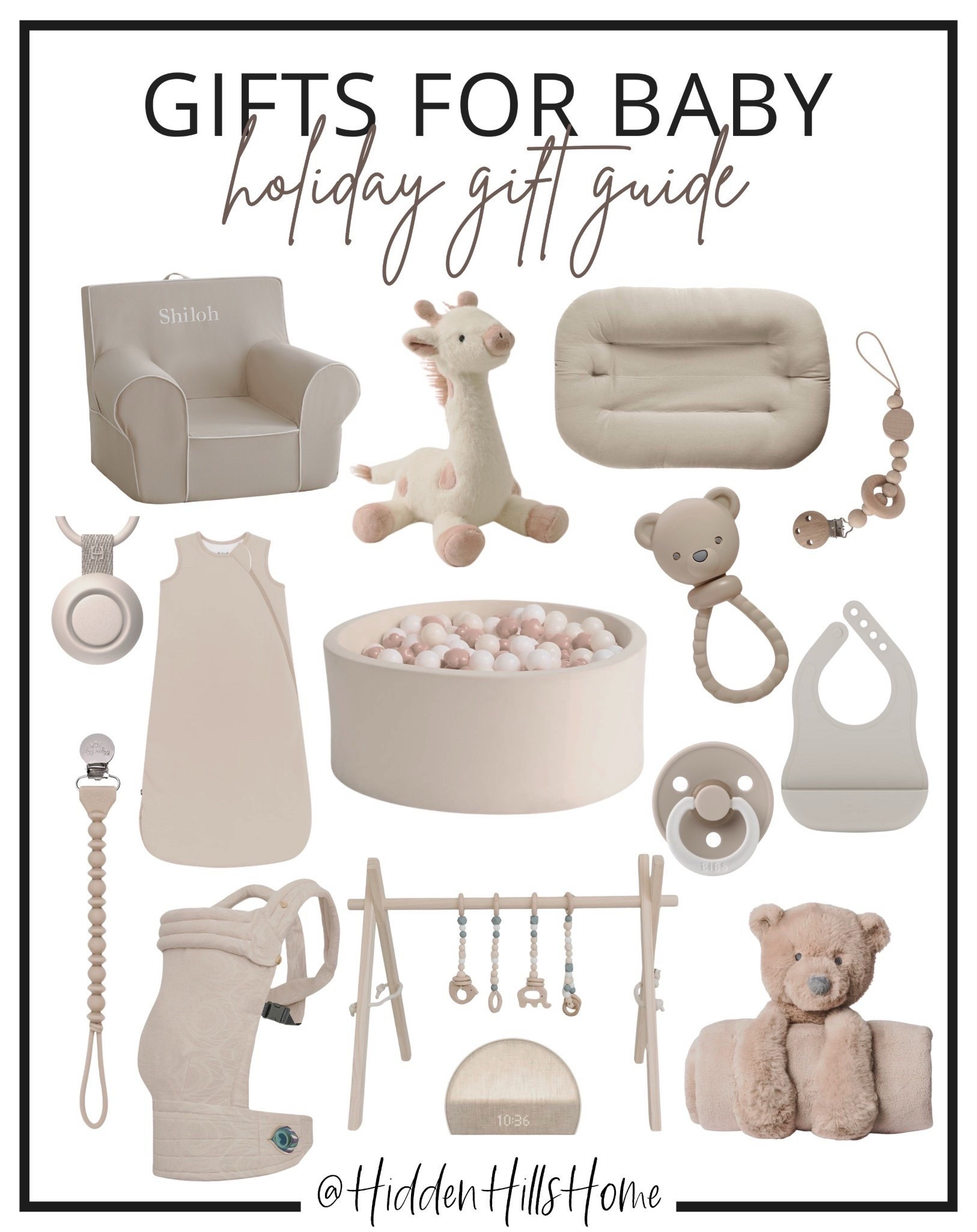 Baby holiday gift guide, neutral baby gifts, baby gifts #baby 



#LTKBaby #LTKGiftGuide #LTKHoliday