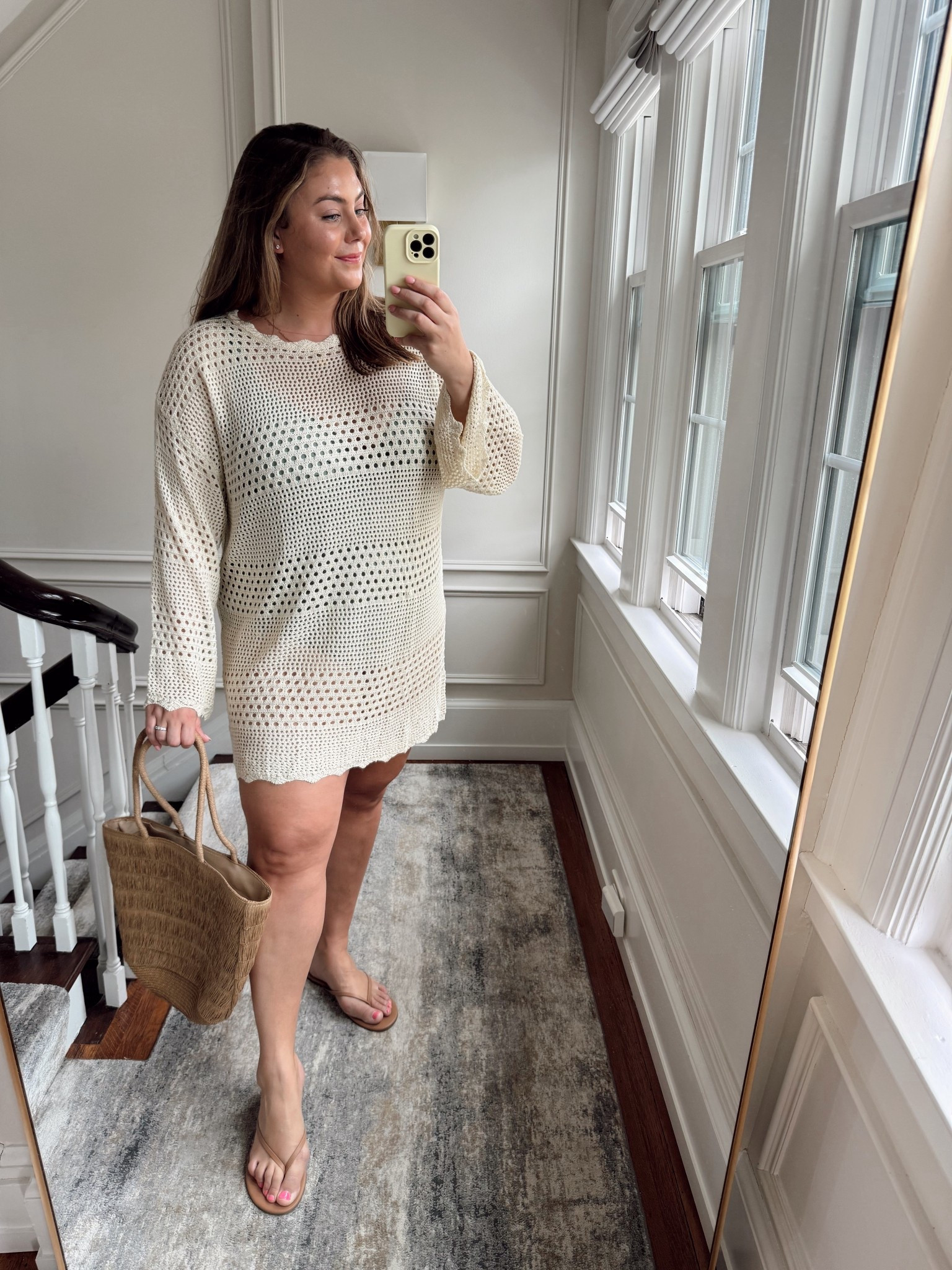 Wearing size XXL in tankini set & coverup - use code CARALYN for 15% off $70+ or 20% off $109+ 

#LTKMidsize #LTKSwim #LTKSeasonal