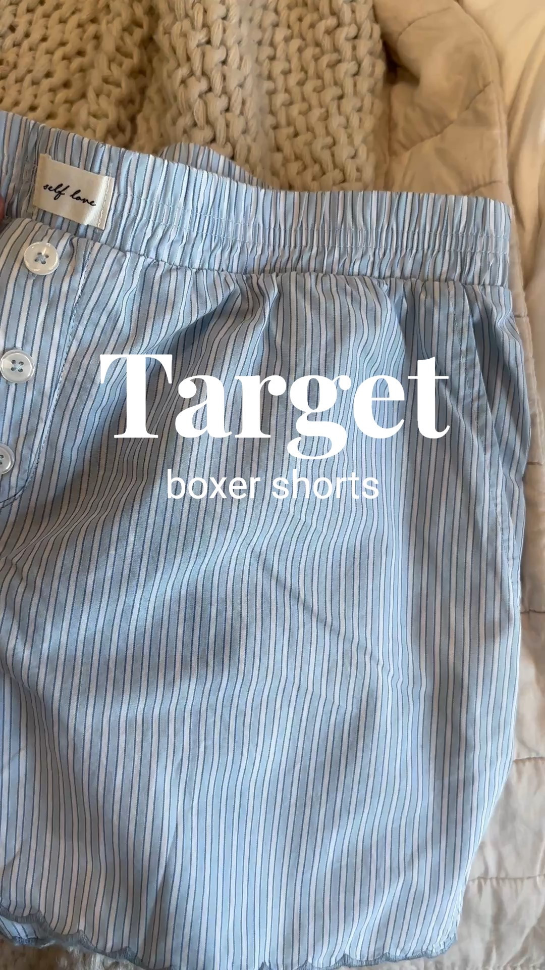 Shorts: medium

The boxer shorts trend is back for summer! I love the scalloped detailing of these. You can size up if you want a looser fit.

#LTKFindsUnder50 #LTKStyleTip