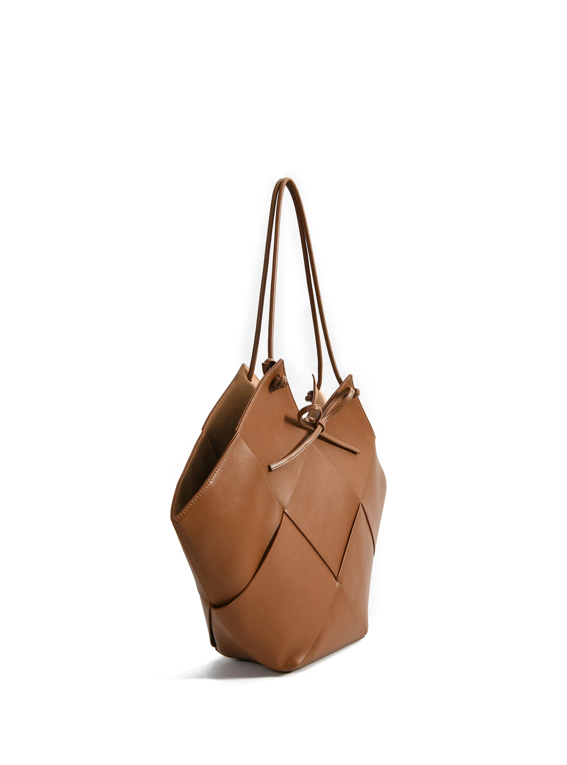 Taylor Contexture Leather Bag, Caramel | Bob Ore Blue Collection