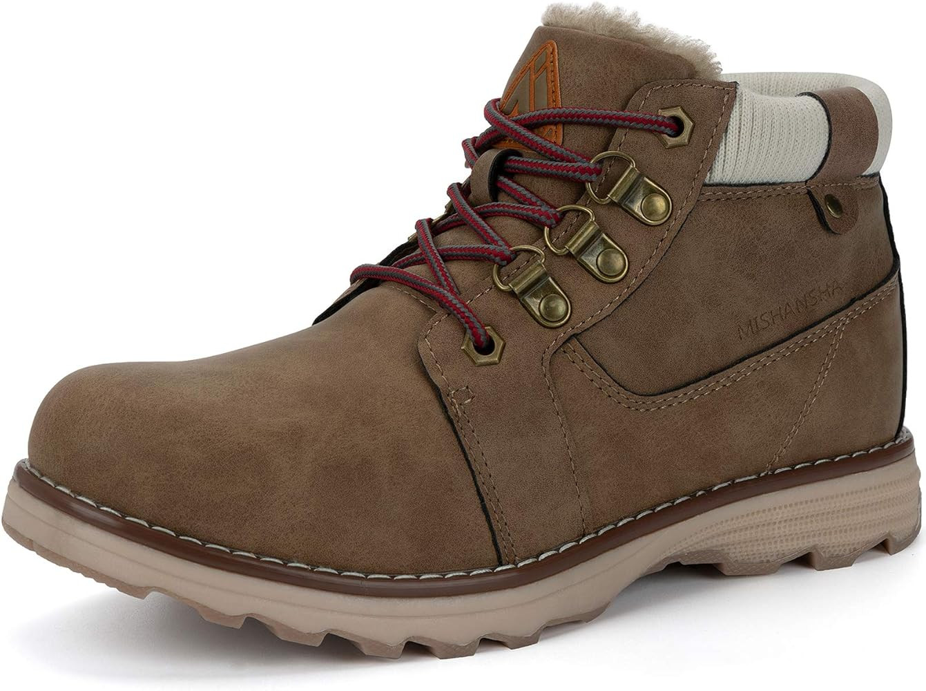 Men Women Winter Snow Boots Warm Ankle Anti-Slip Water Resistant Hiking Trekking Walking | Amazon (US)