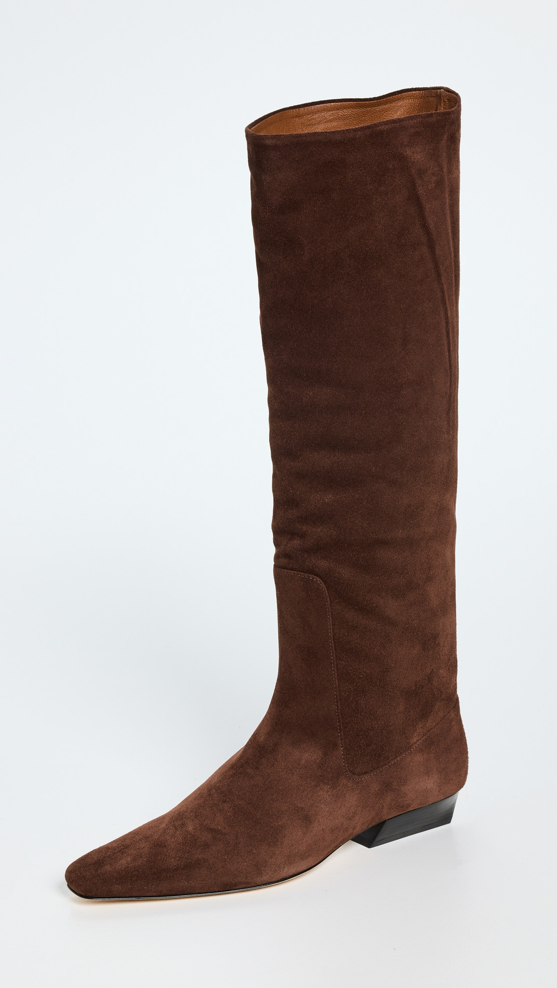 STAUD Wally Flat Boots Mahogany 38 | Shopbop