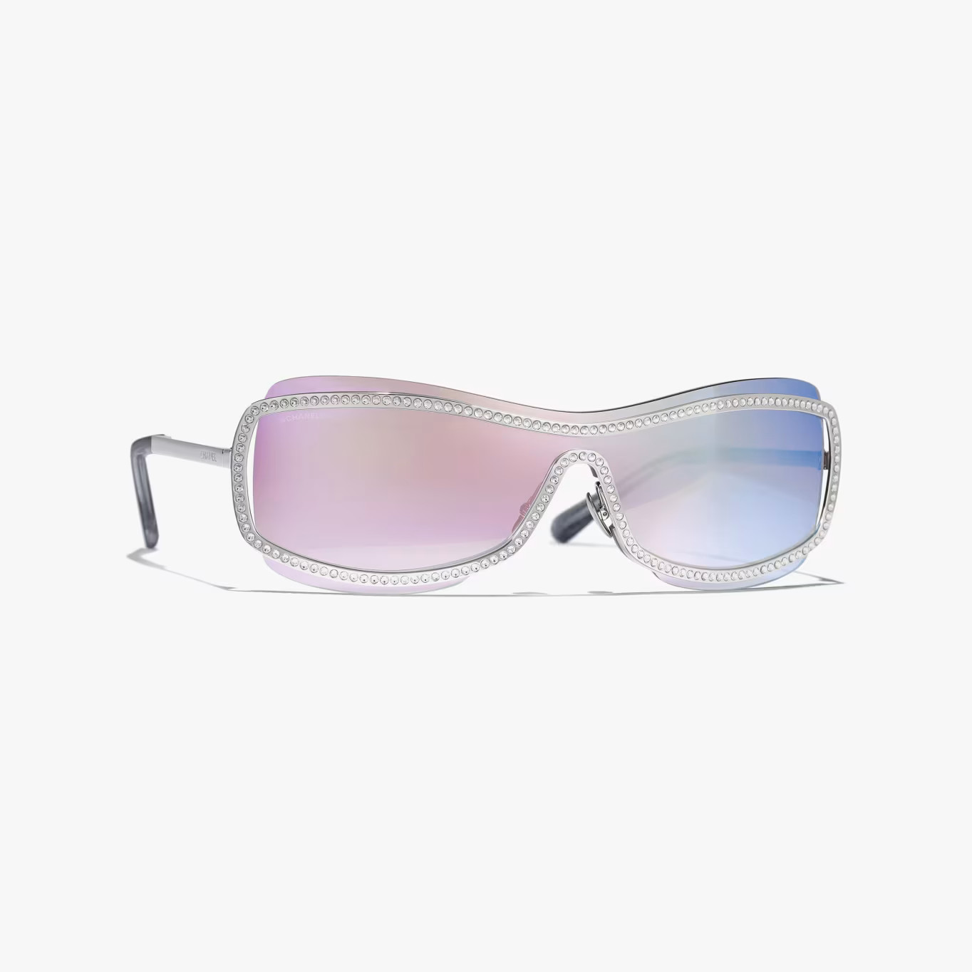 Sunglasses: Shield Sunglasses, nylon — Fashion | CHANEL | Chanel, Inc. (US)