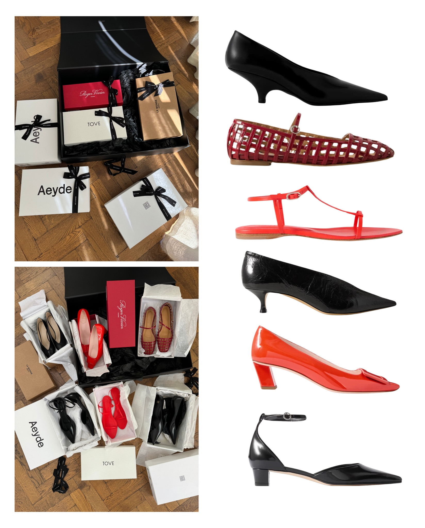 The NETAPORTER Shoe Edit | AD | Red Shoes | Mesh Flats | Low Heels | Work Shoes | Patent Shoes | 

#LTKstyletip #LTKluxury #LTKshoes